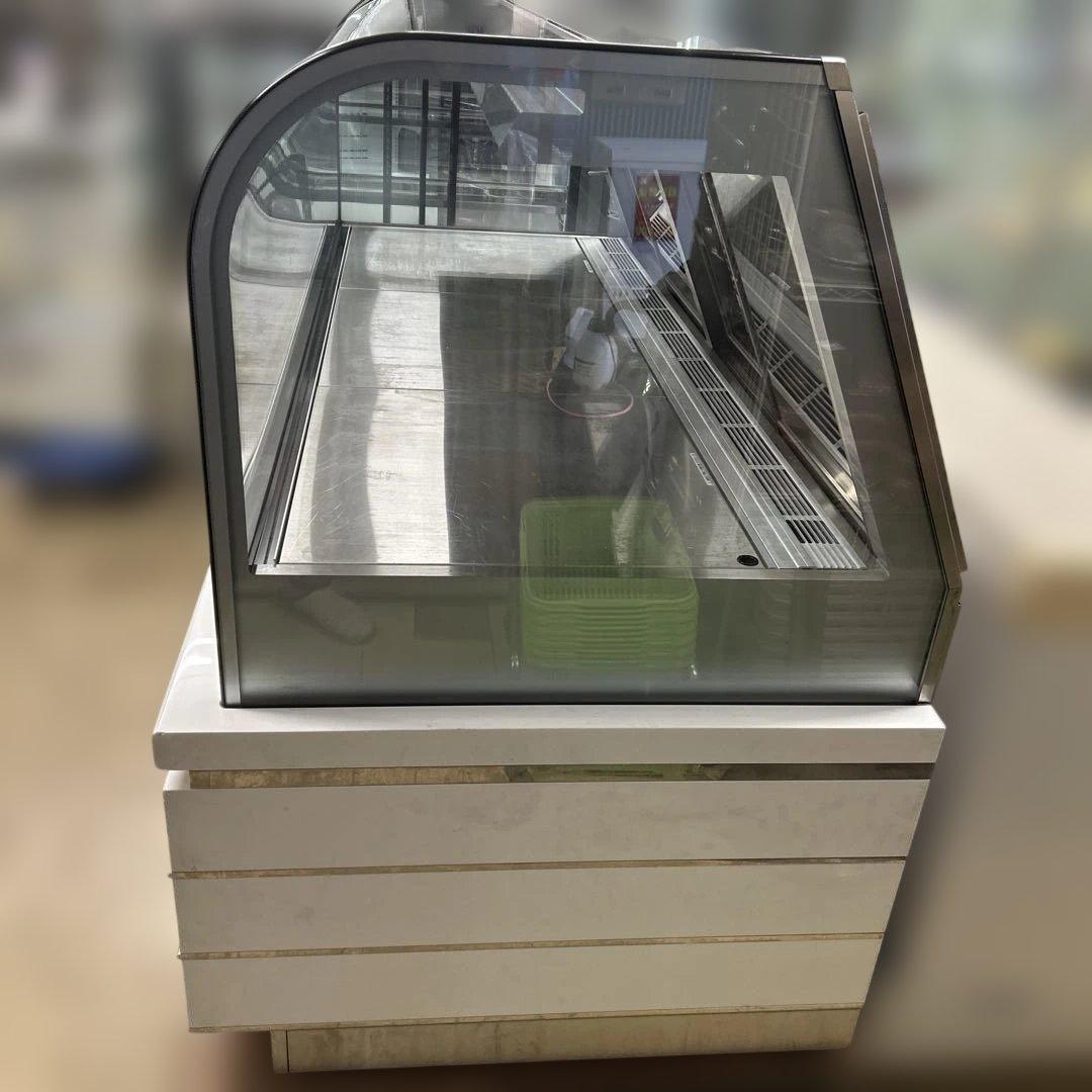 7054【美品】 対面 冷蔵ショーケース DAC500 後引戸 2～10℃ 惣菜