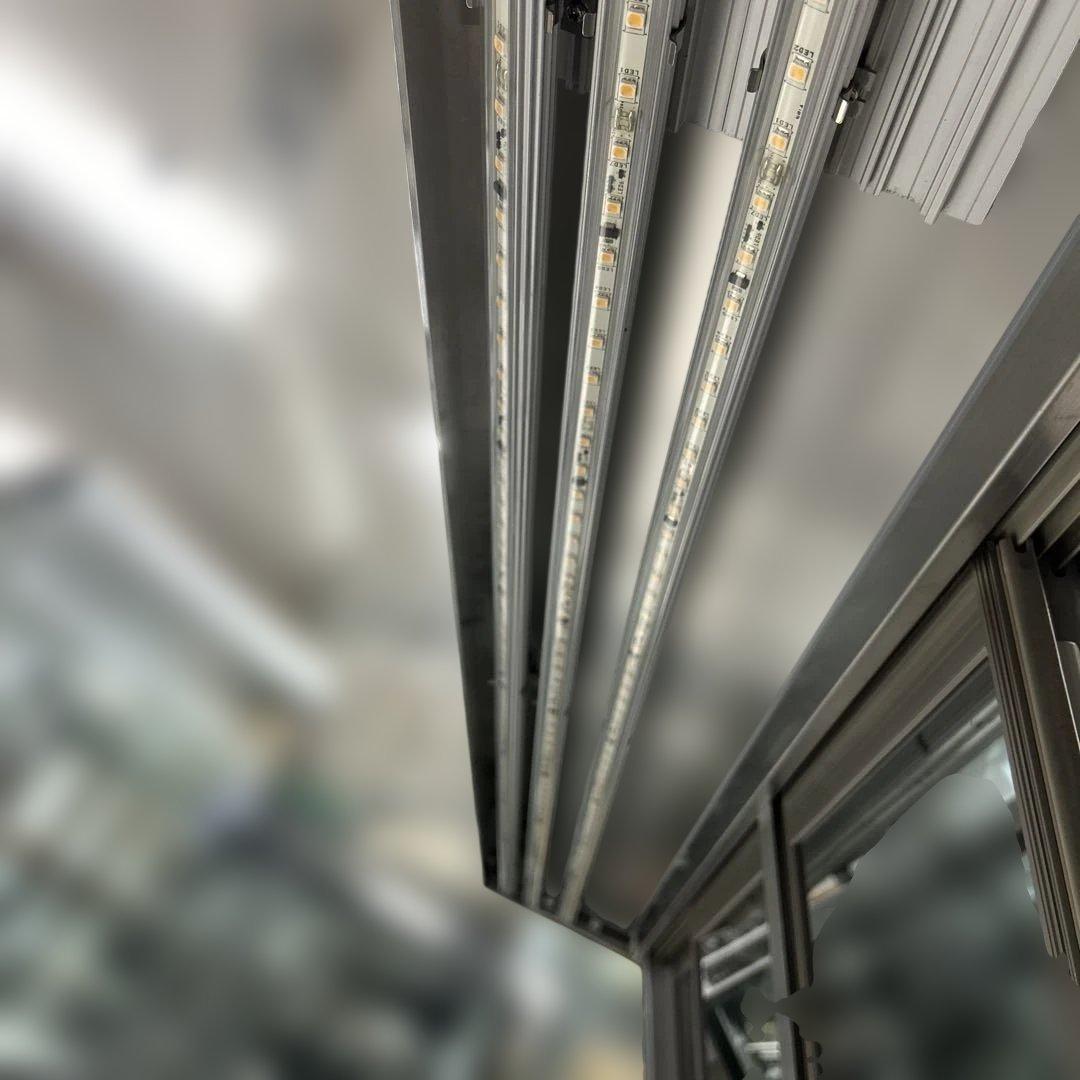 7054【美品】 対面 冷蔵ショーケース DAC500 後引戸 2～10℃ 惣菜