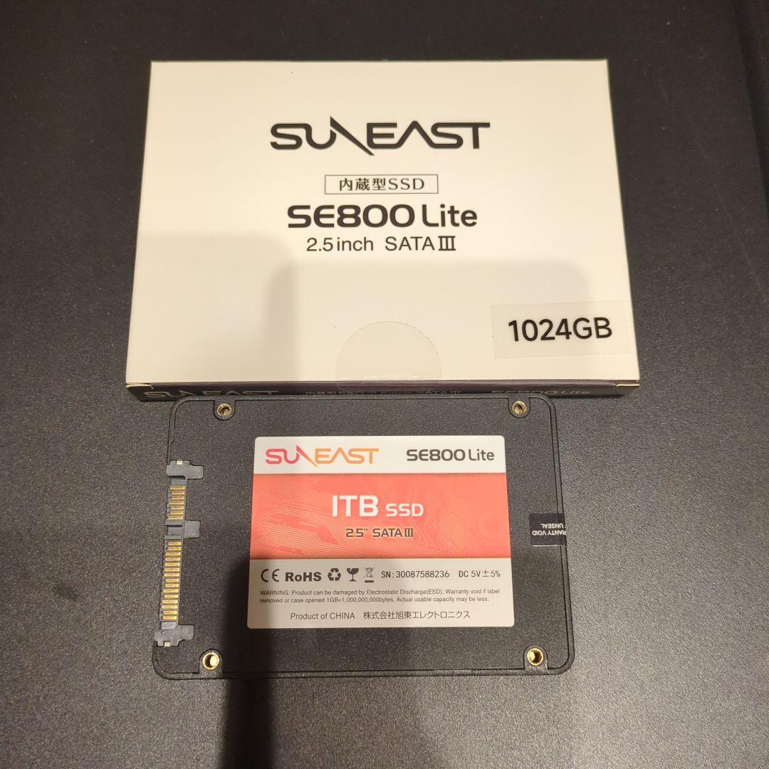 SUNEAST SE800 Lite 1TB SSD 2.5インチ