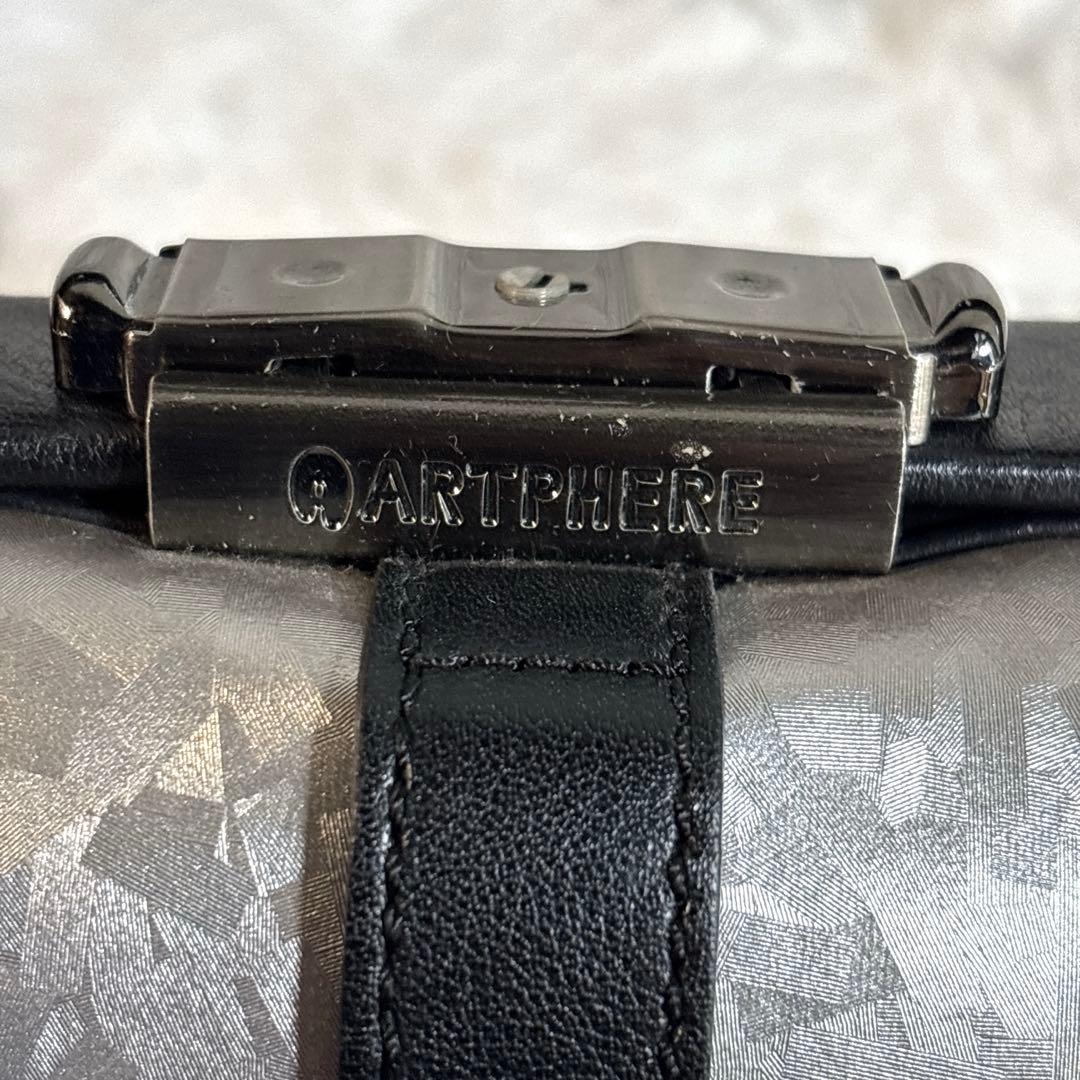 【美品】アートフィアー ダレスバッグ ドンジョバンニ 2WAYカーボンフラッシュ