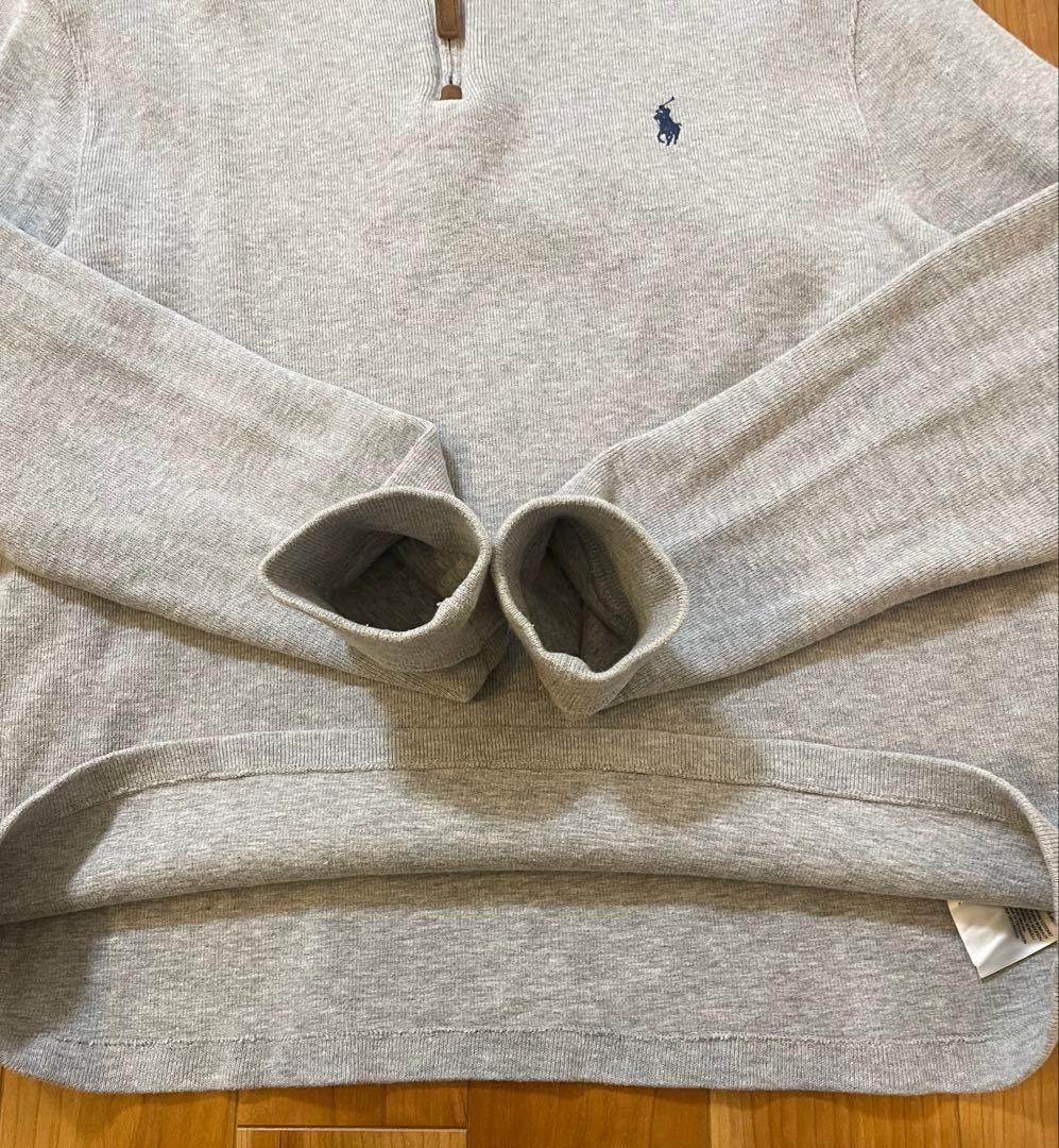 POLO ポロ ラルフローレン　ハーフジップニットポニー刺繍