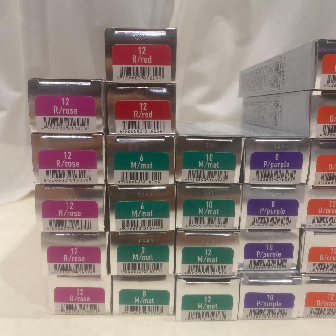 【新品・未使用】デミ フュージョニスト カラー剤 42本