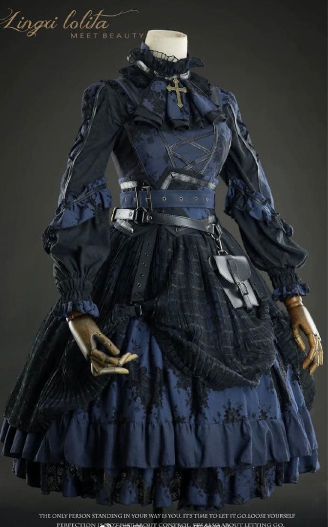 「最終値下げ」海外ロリータBLOOD HUNTERゴスロリ セット