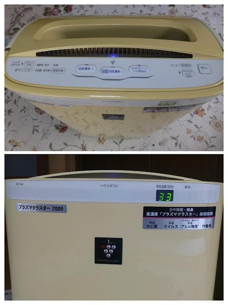 シャープ SHARP KC-Y45-W プラズマクラスターイオン 加湿空気清浄機