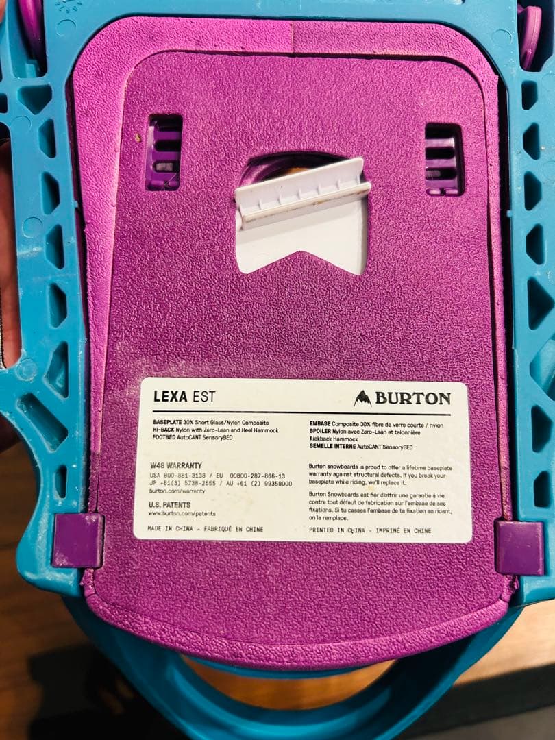 BURTON LEXA EST スノーボードビンディング