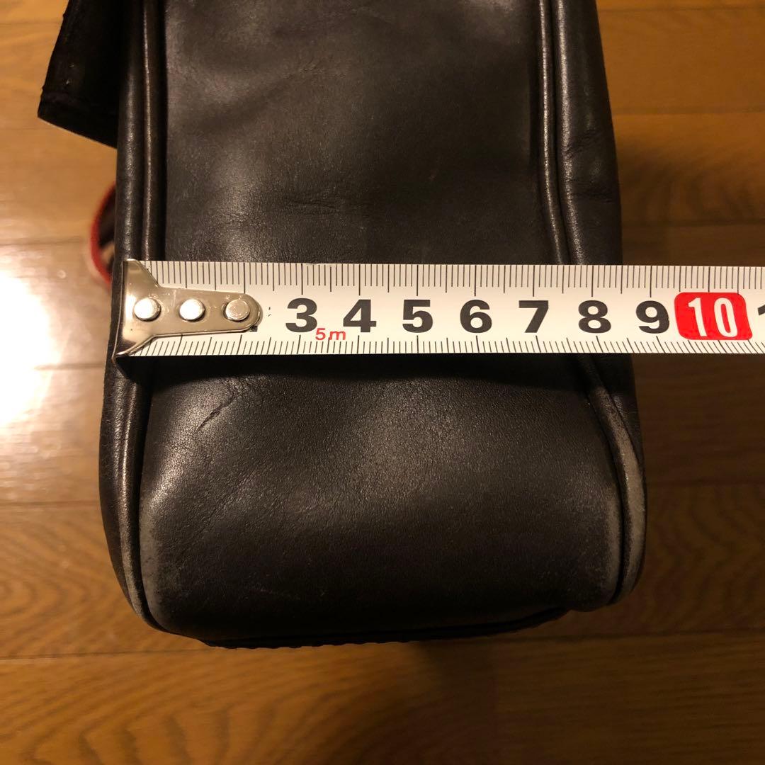 ◎ BALLY ダークブラウン レザー ショルダーバッグ