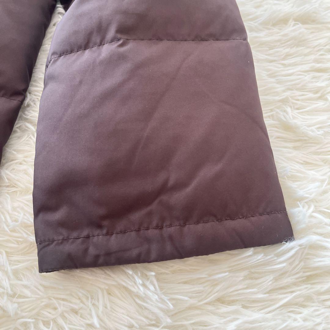 バーバリー　ダウンコート　ノバチェック　ブラウン　ダウンジャケット　茶色