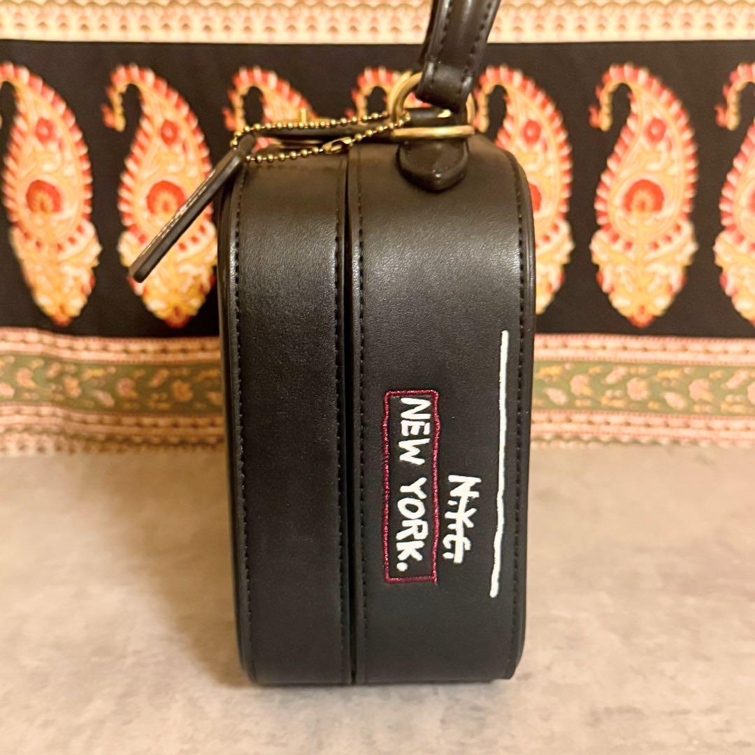 【ほぼ未使用】コーチ バスキア バナナ 2way レザー ショルダー バッグ