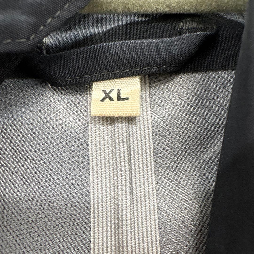 無印良品 Laboフードブルゾン XL 黒 ナイロンジャケット