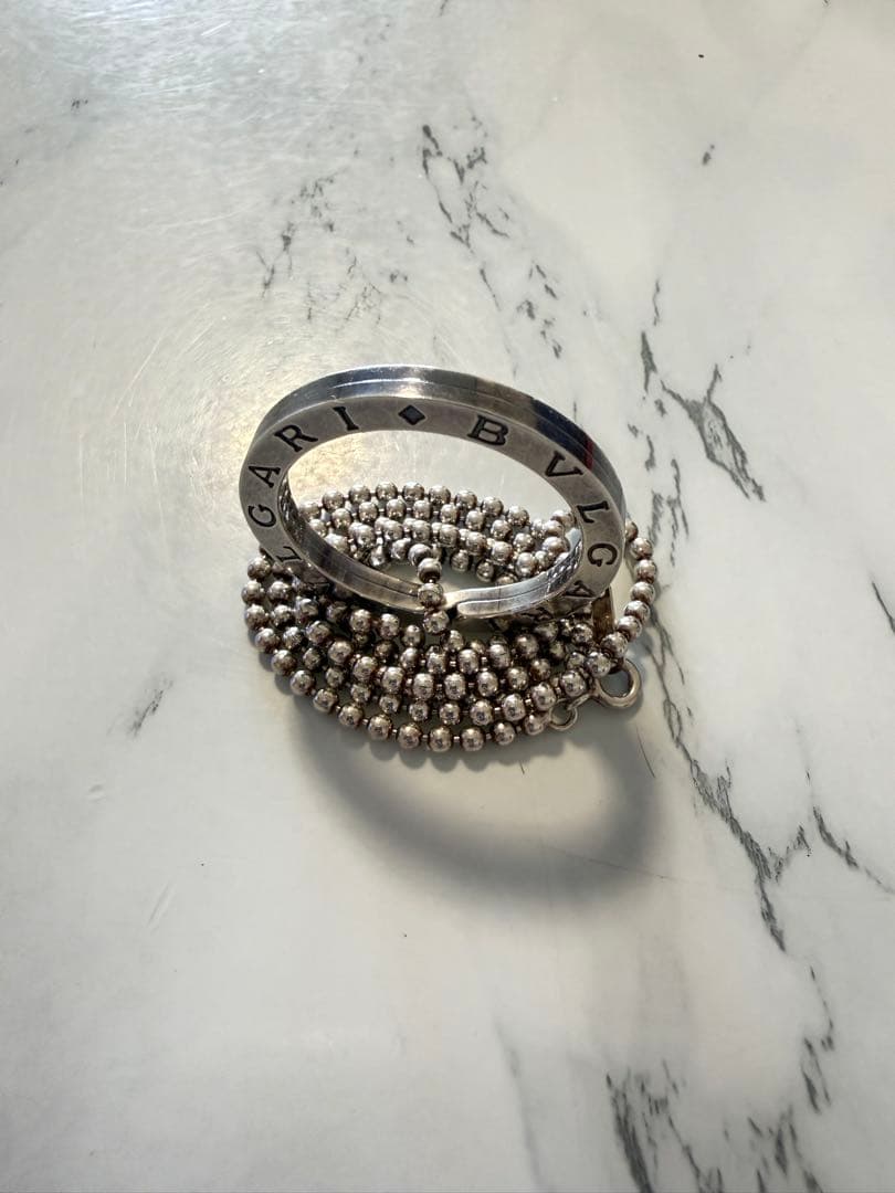 美品BVLGARI ブルガリ キーリングネックレストップ