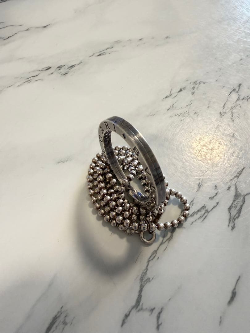 美品BVLGARI ブルガリ キーリングネックレストップ