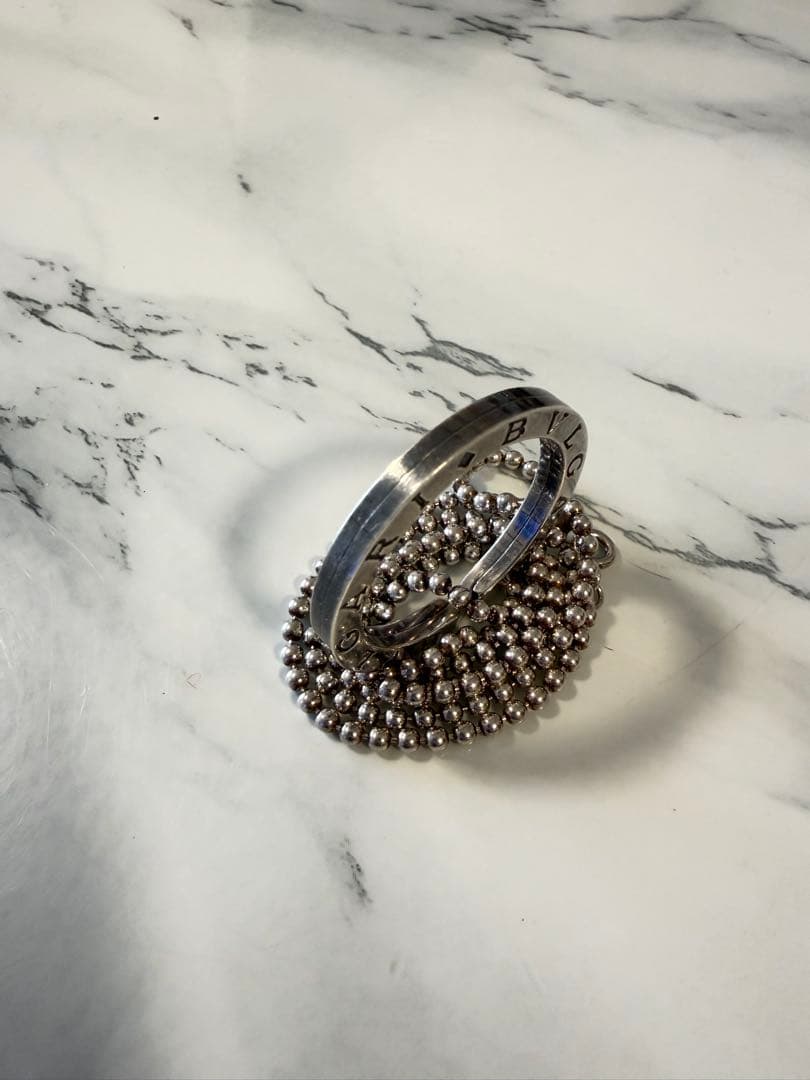 美品BVLGARI ブルガリ キーリングネックレストップ