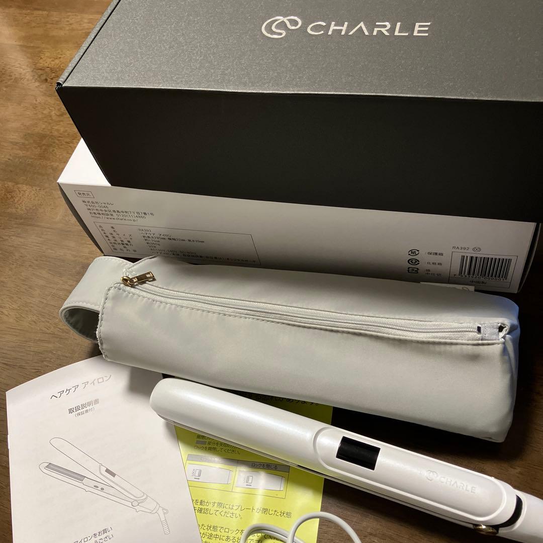 シャルレ ストレートヘアケアアイロン