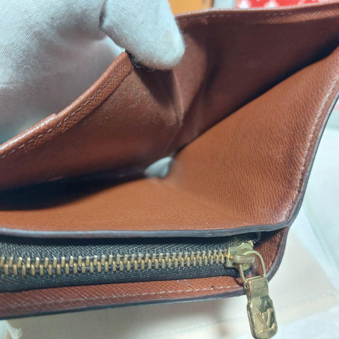 Louis Vuitton ルイヴィトン モノグラム コンパクトジップ二つ折財布
