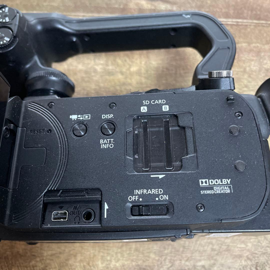 中古ジャンクCanon XA10 業務用ビデオカメラ（XLRハンドルユニット付）