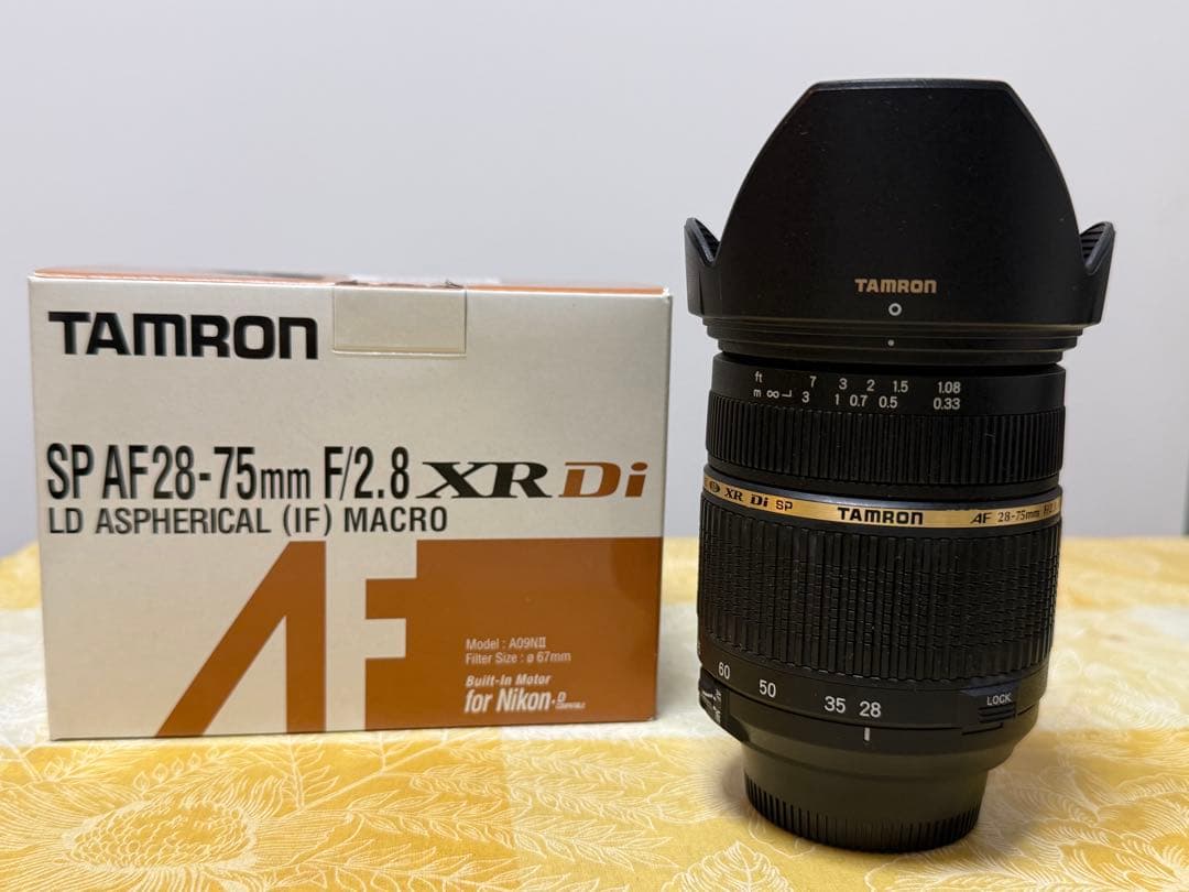 TAMRON SP AF28-75mm F/2.8 XR Di ニコン用