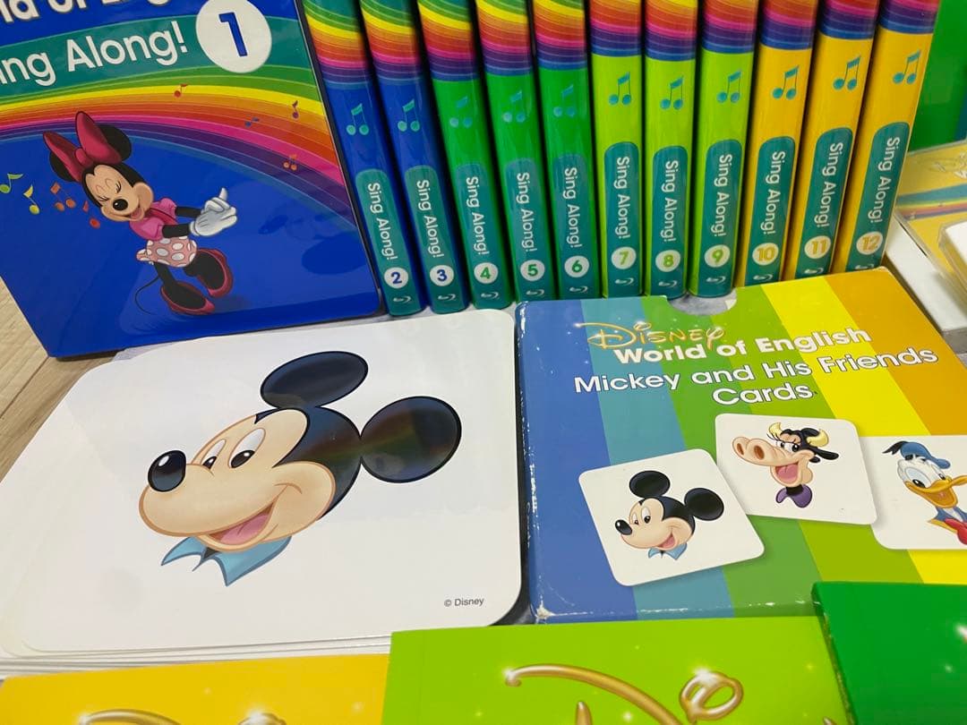 DWE ディズニー英語システム　シングアロングフルセット　ブルーレイ　784