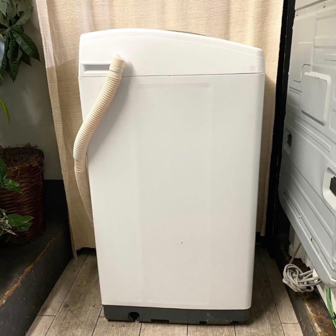 訳あり☆メルカリでも安心の日本メーカー、安くてもキチンと使える洗濯機が届きます