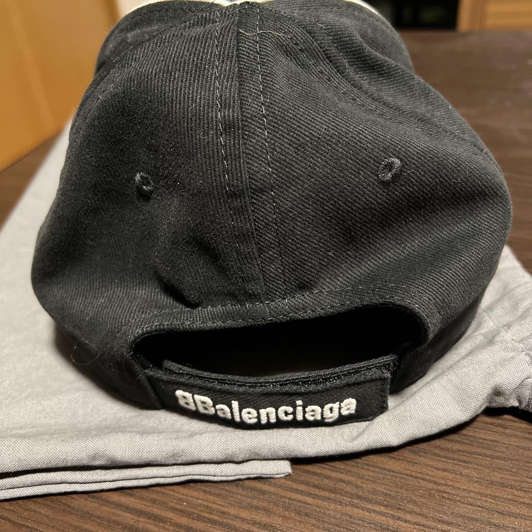 balenciaga soccer cap Lサイズ　ブラック