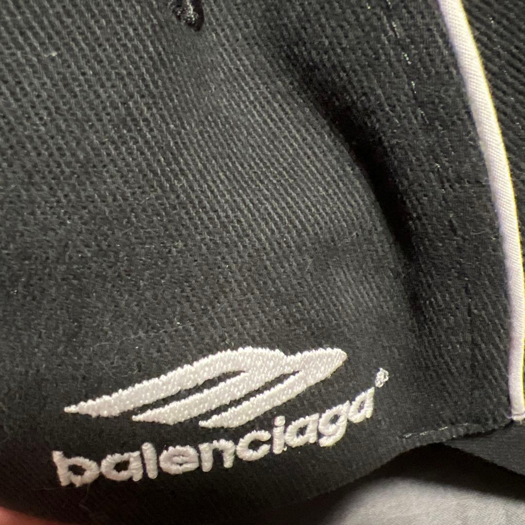 balenciaga soccer cap Lサイズ　ブラック