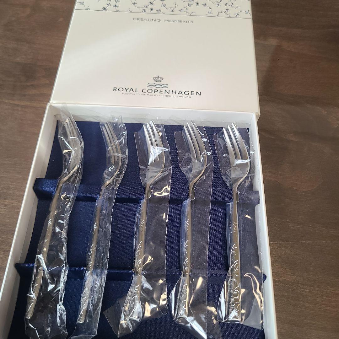 希少  カトラリーフォークセット 5本入り