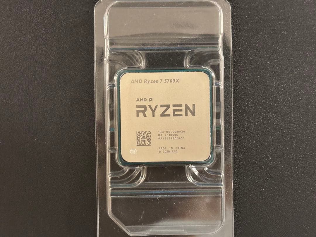 AMD Ryzen 7 5700X (CPU本体のみ)