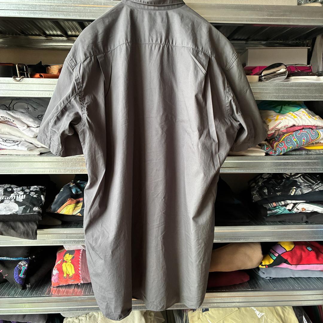COMME des GARCONS SHIRT M グレー 半袖シャツ