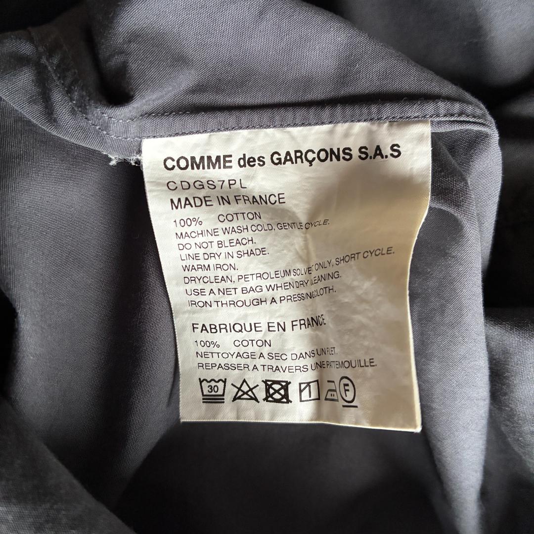 COMME des GARCONS SHIRT M グレー 半袖シャツ