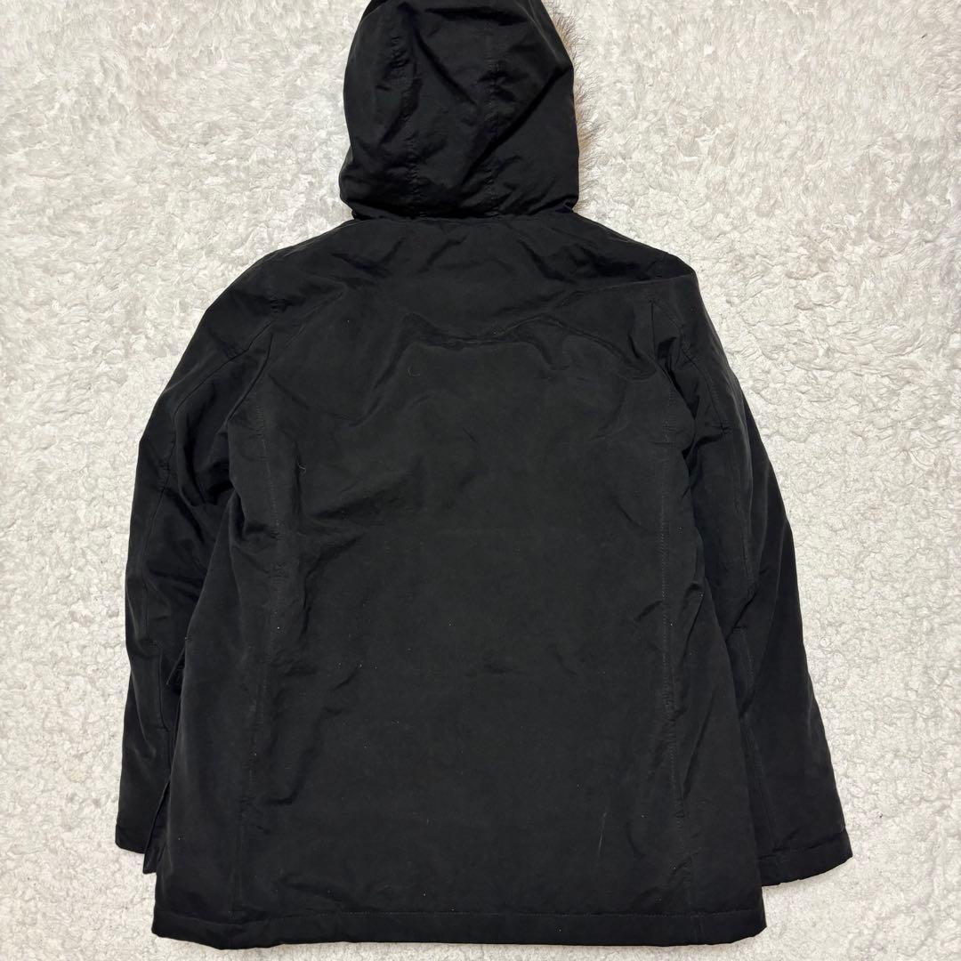 【極美品✨】ナノユニバース 近年モデル ハイブリッドダウンコート ファー付 M