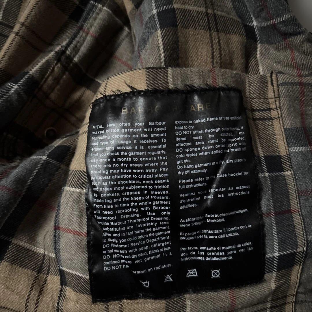Barbour international c34 3ワラント英国製バブアー