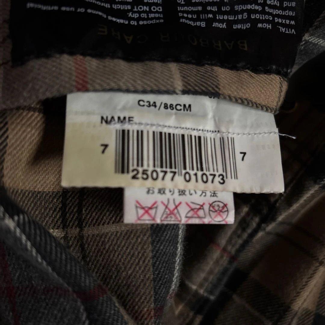 Barbour international c34 3ワラント英国製バブアー