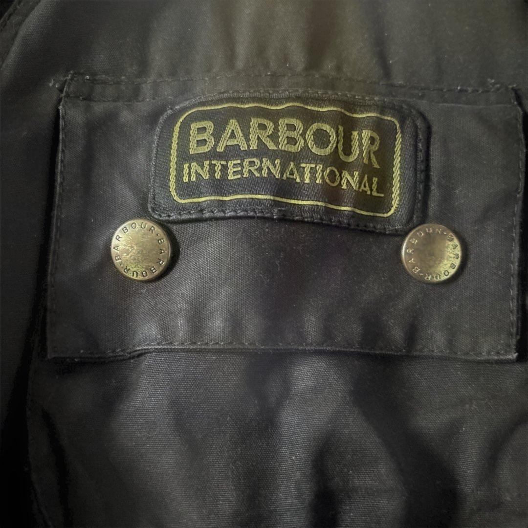 Barbour international c34 3ワラント英国製バブアー