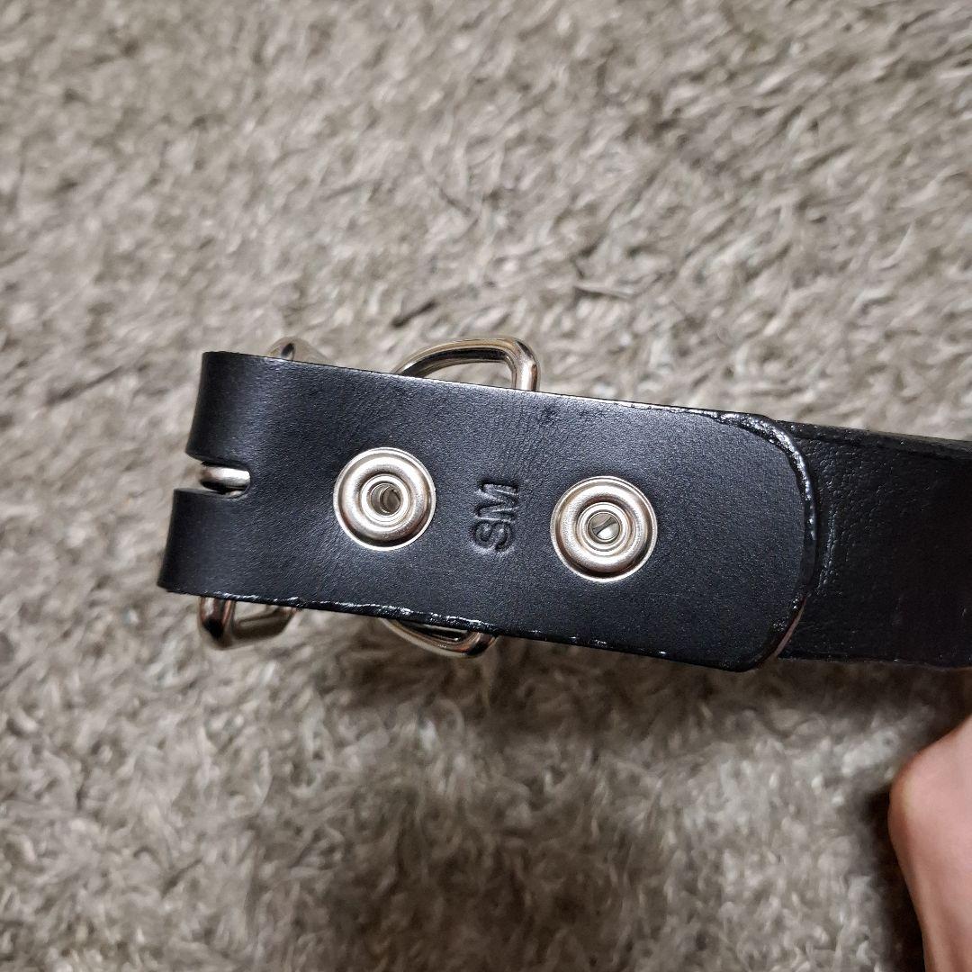 666 2連スタッズベルト