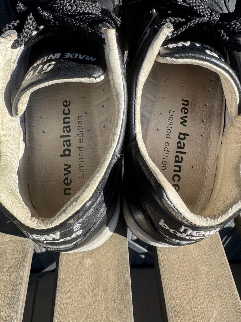 New Balance LM576BKU ブラック スニーカー 25cm