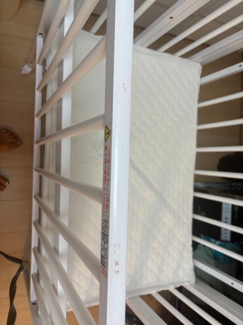 ハイタイプ　ミニベッド　スリーピー　日本製 ワンタッチ折り畳み　※引渡しも可