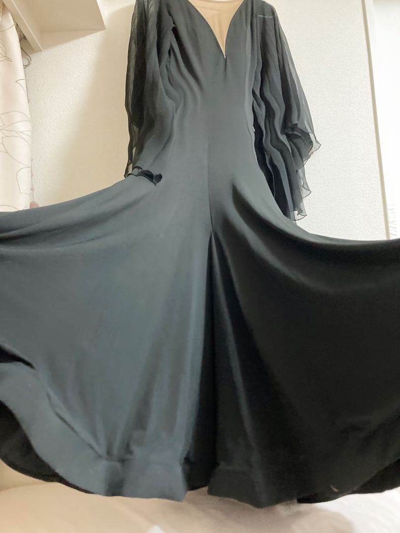 TID 社交ダンス　ワンピース　ドレス　L