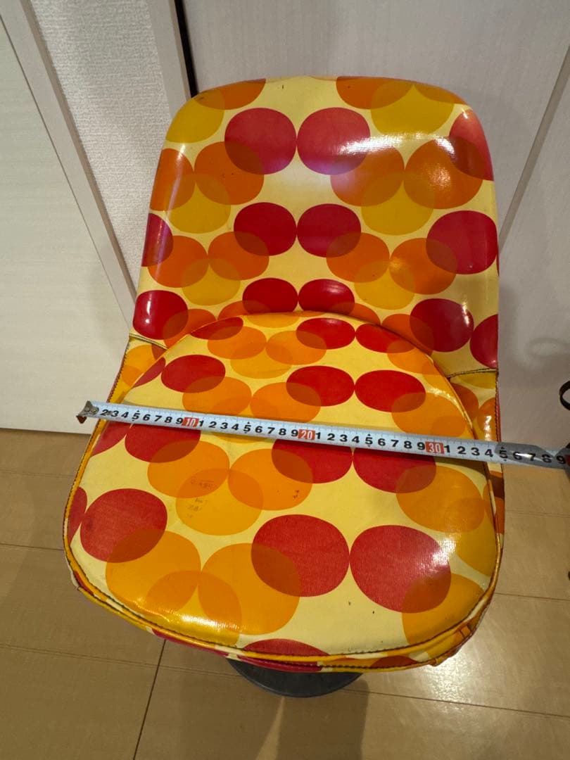 【ガック】60s〜70s vintageポップアート スツール