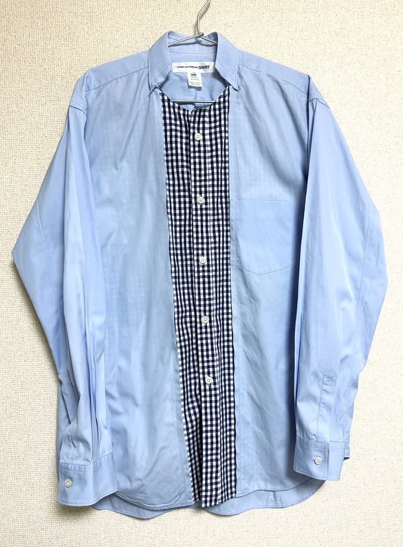 COMME des GARCONS SHIRT コムデギャルソン切り替えシャツ