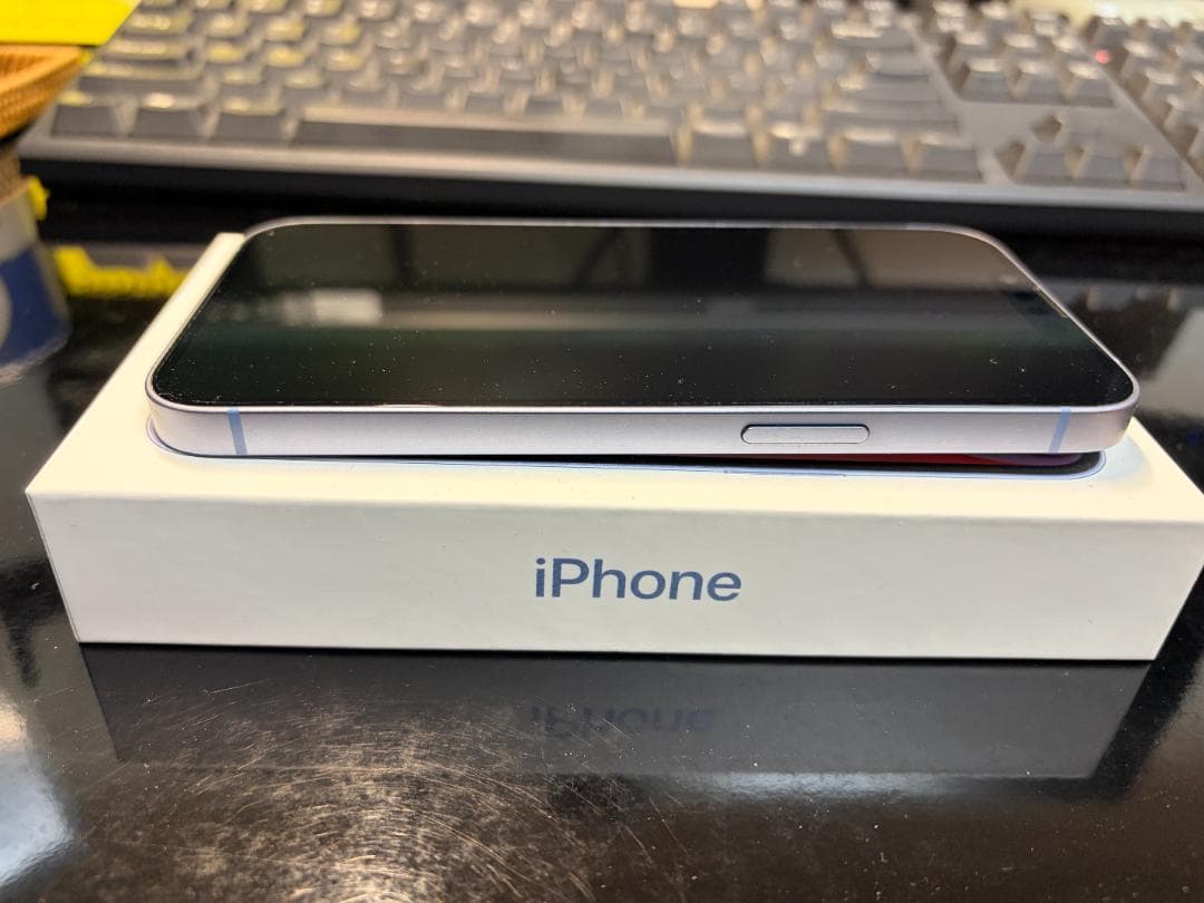 iPhone 14 128GB ブルー 中古美品 バッテリー 92%