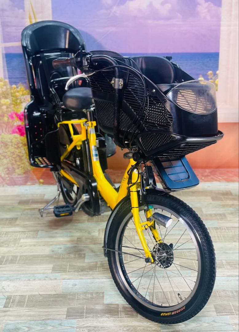 超特価！アンジェリーノ⭐️ブリヂストン子供乗せ電動アシスト自転車Y3193