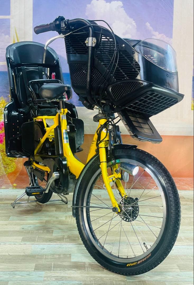 超特価！アンジェリーノ⭐️ブリヂストン子供乗せ電動アシスト自転車Y3193