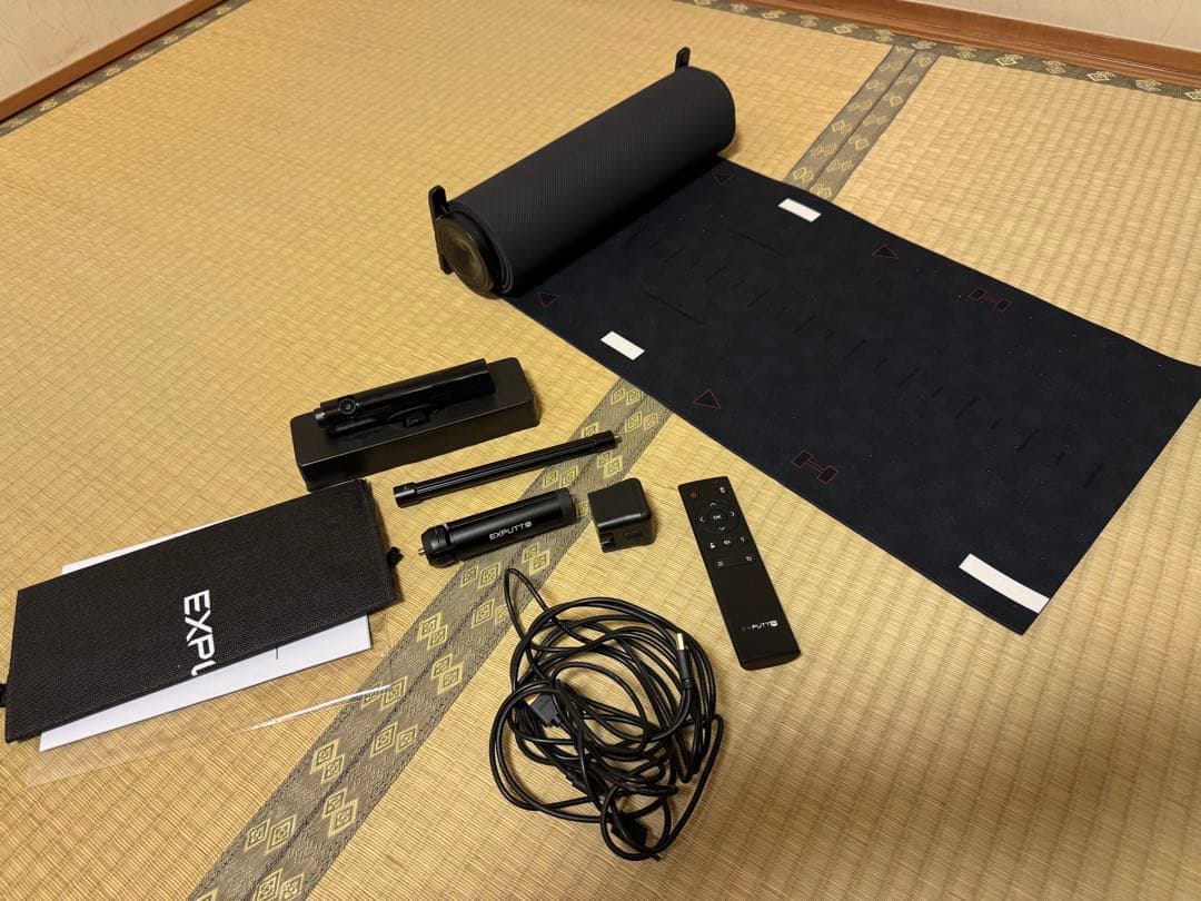 【数回使用：取説＆付属品完備】EXPUTT RG パッティングシミュレーター