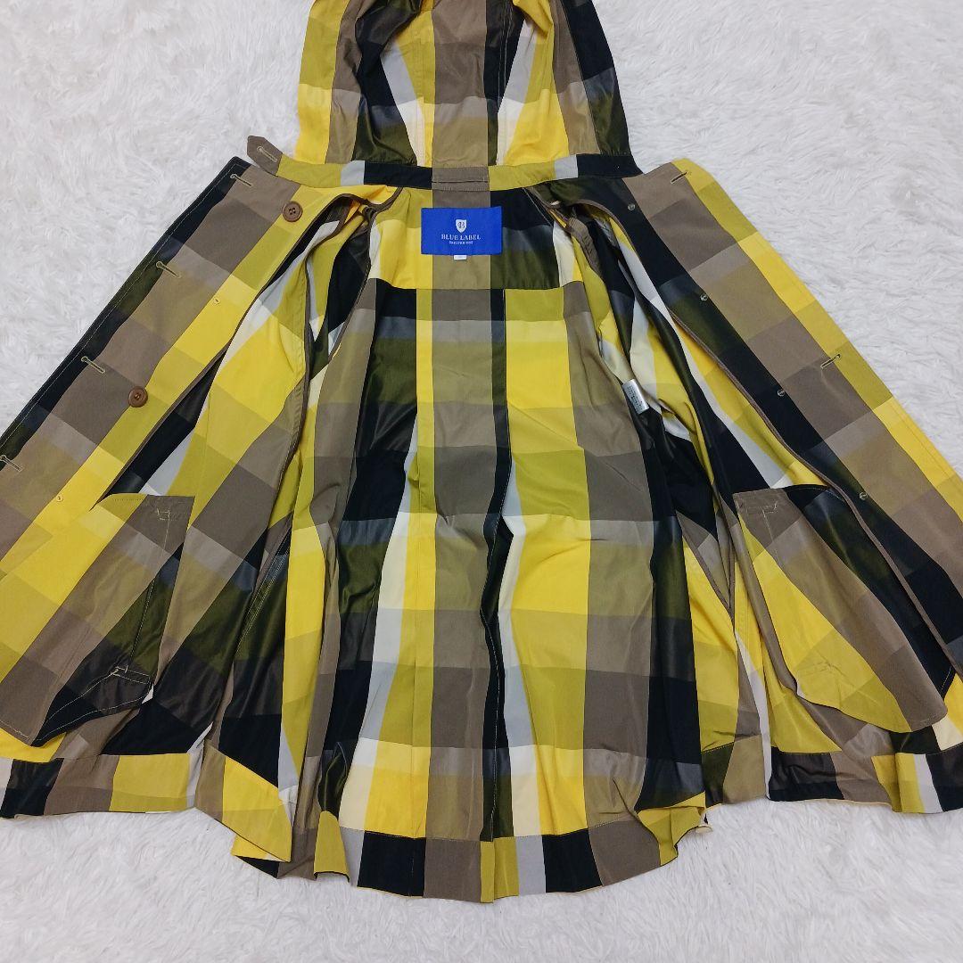 ✨美品✨ブルーレーベル　フード付きポンチョ レインポンチョ 38