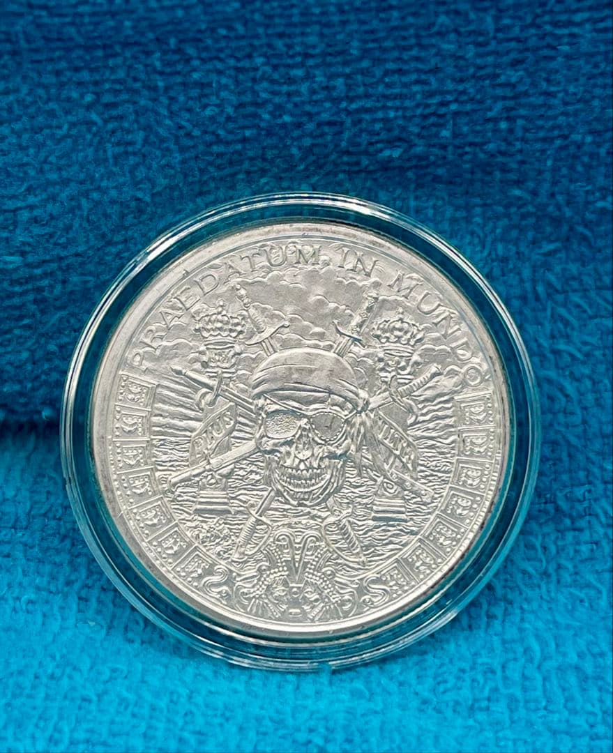 新品未使用　「Pirates Pieces of Eight」純銀1oz 米国