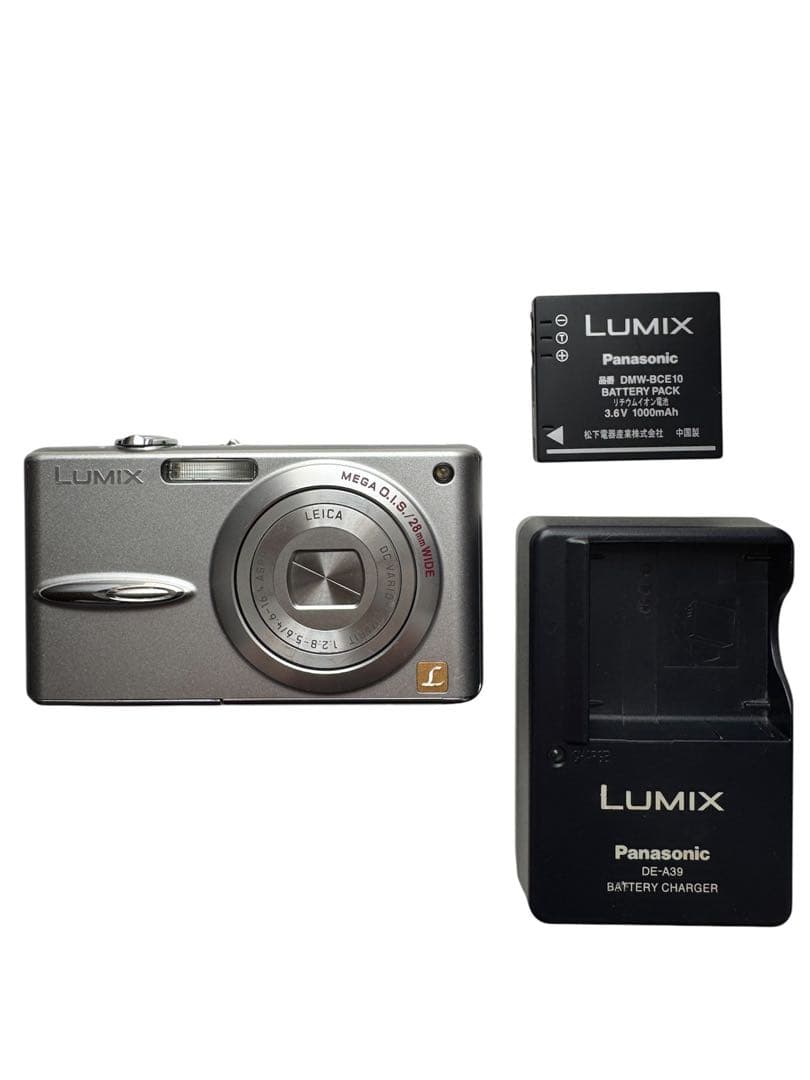 【動作確認済み】LUMIX DMC-FX30 デジタルカメラ シルバー