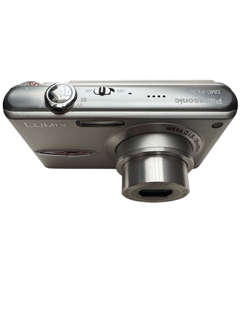 【動作確認済み】LUMIX DMC-FX30 デジタルカメラ シルバー