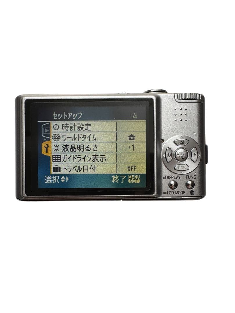 【動作確認済み】LUMIX DMC-FX30 デジタルカメラ シルバー