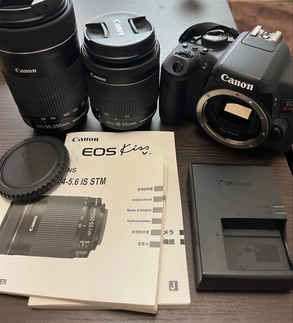 ✨*✨様 canon 一眼レフEOS kiss x8i（レンズ×2付）