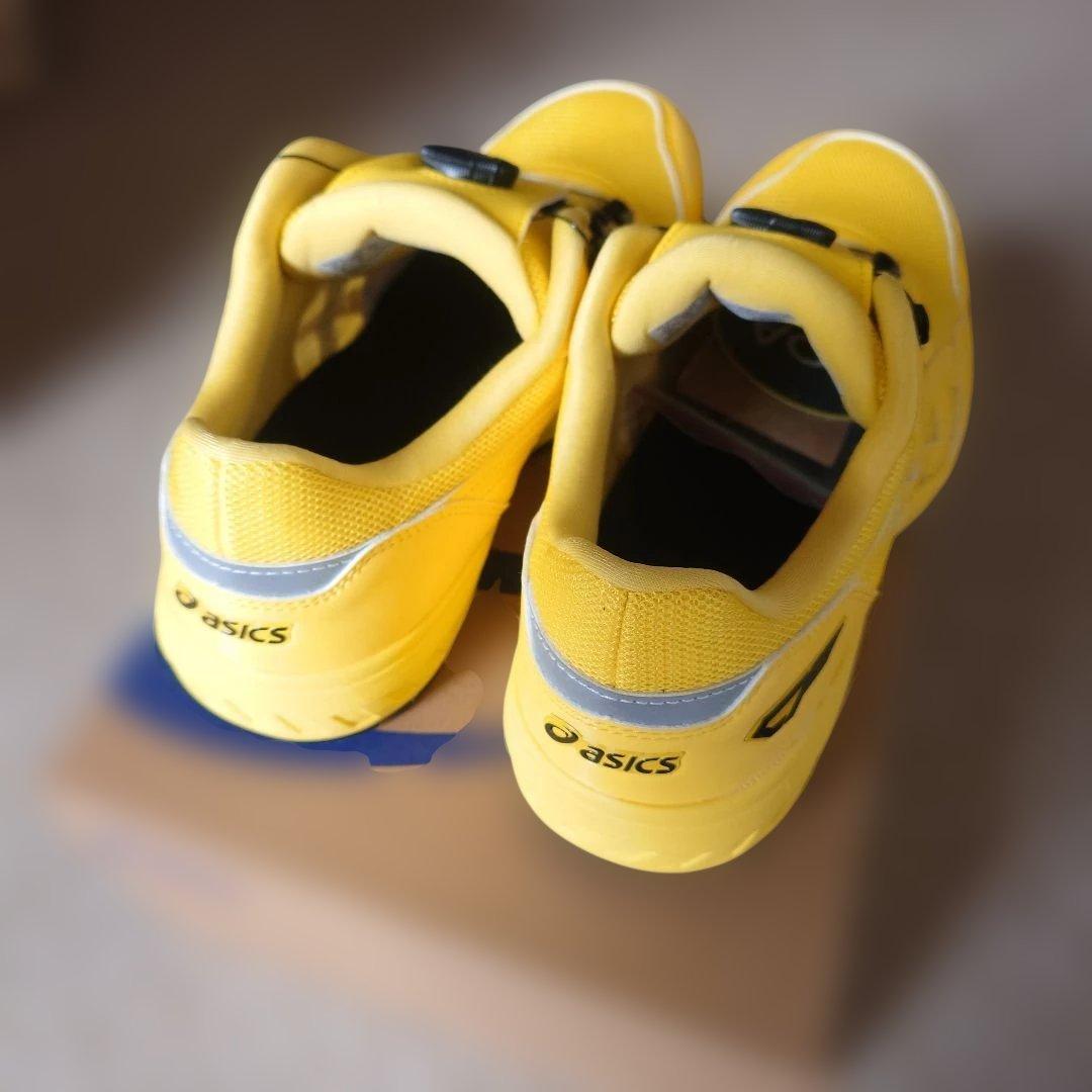 新品 限定 アシックス 安全靴 ウィンジョブ CP209 BOA イエロー