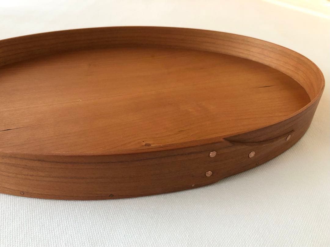 Okalu ◆ シェカートレー　オーバル　トレー　お盆 木製